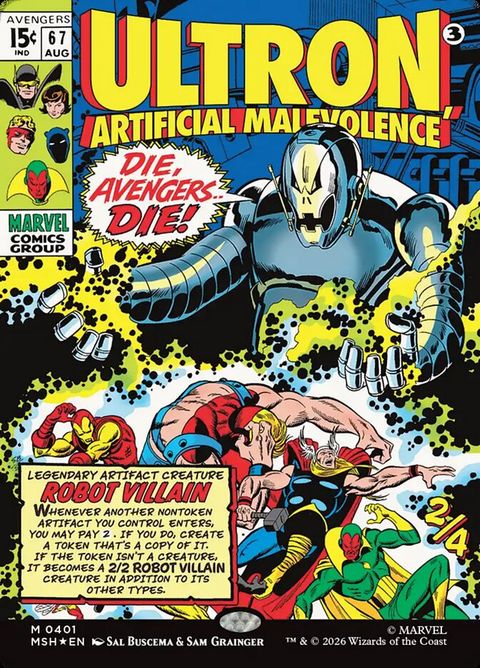 Ultron, Artificial Malevolence (401)