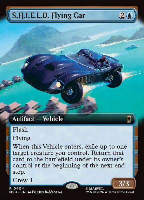 S.H.I.E.L.D. Flying Car (404)