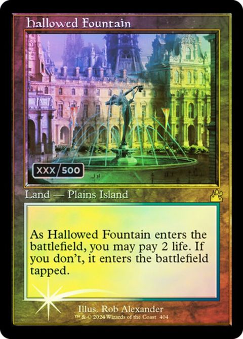 Hallowed Fountain (404z) - Serialized