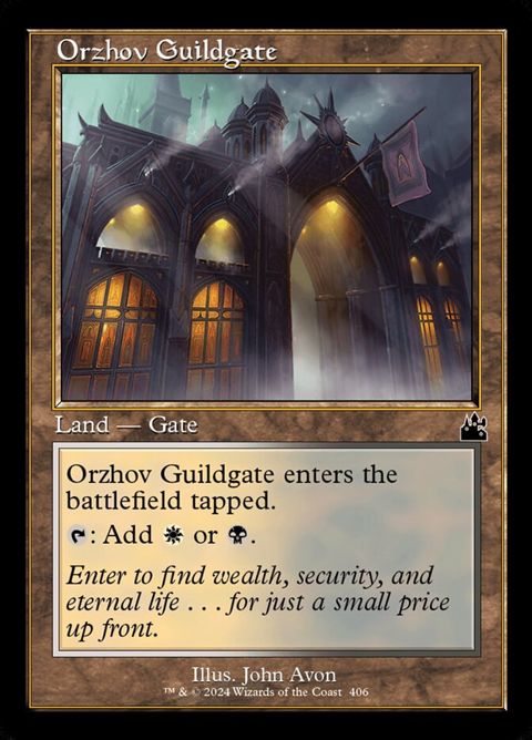 Orzhov Guildgate (406)