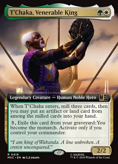 T'Chaka, Venerable King (419)