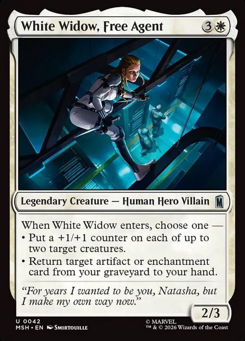 White Widow, Free Agent (42)