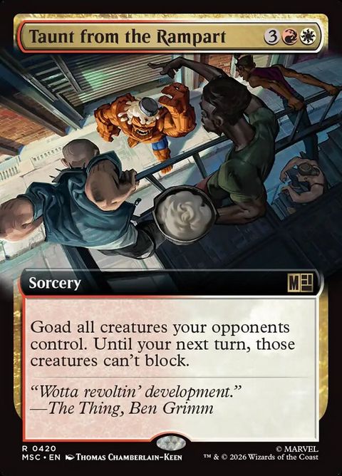 Taunt from the Rampart (420)
