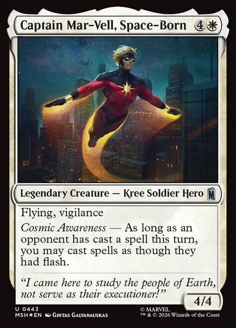 Captain Mar-Vell, Space-Born (443) - Surge-Foil