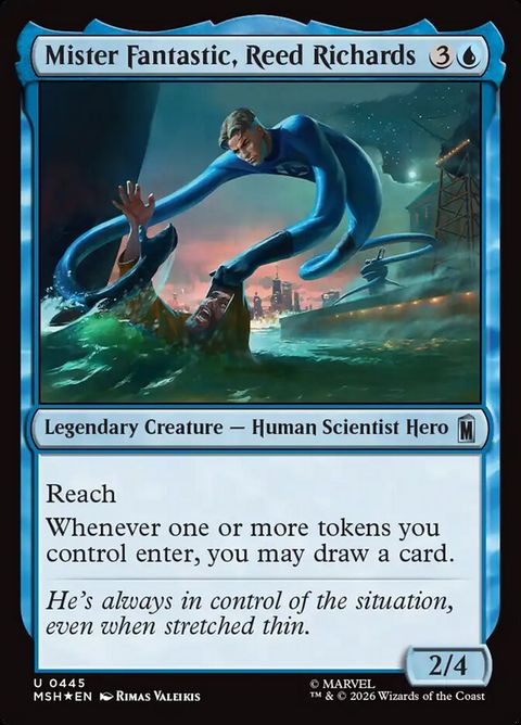 Mister Fantastic, Reed Richards (445) - Surge-Foil