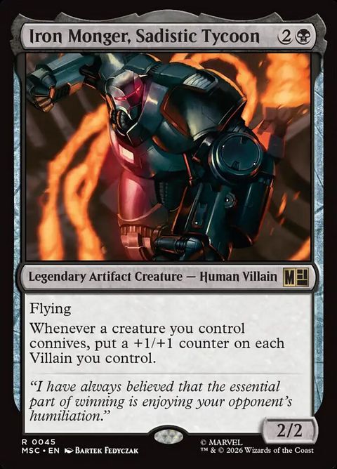 Iron Monger, Sadistic Tycoon (45)