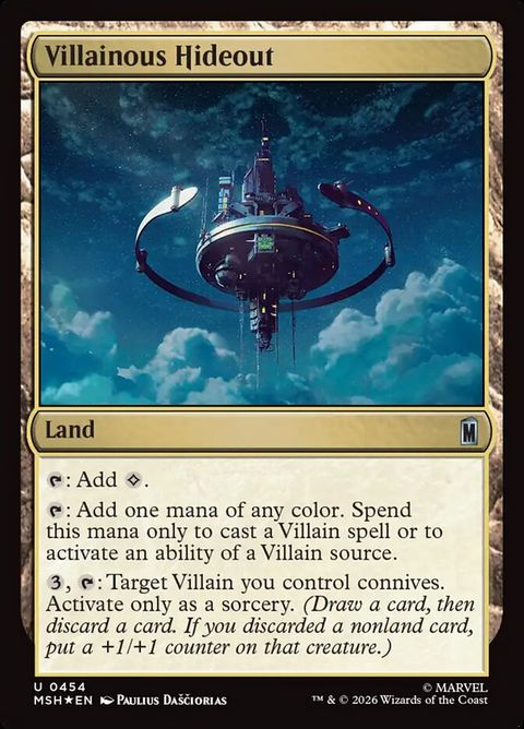 Villainous Hideout (454) - Surge-Foil