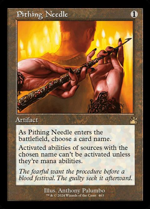 Pithing Needle (463)