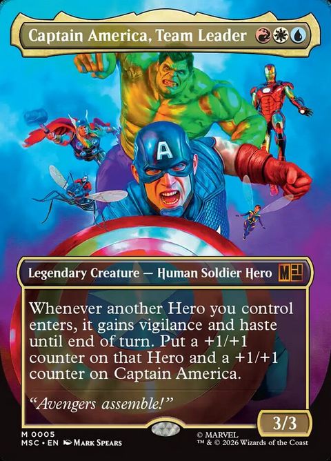 Captain America, Team Leader (5)