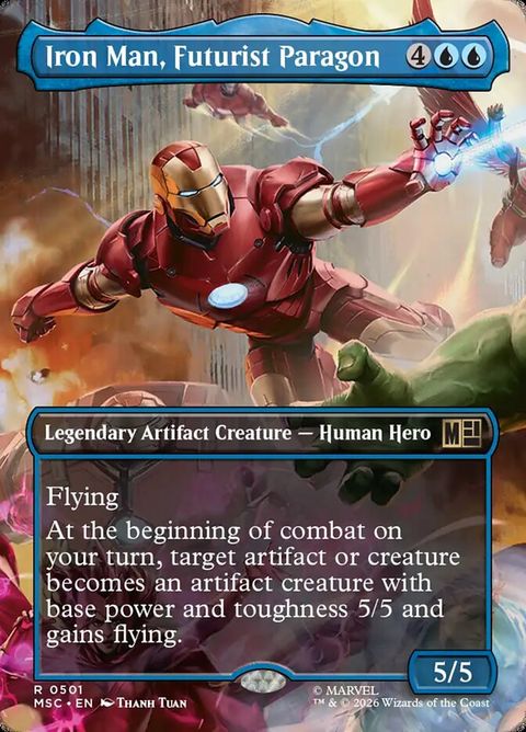 Iron Man, Futurist Paragon (501)