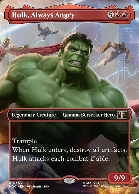 Hulk, Always Angry (502)