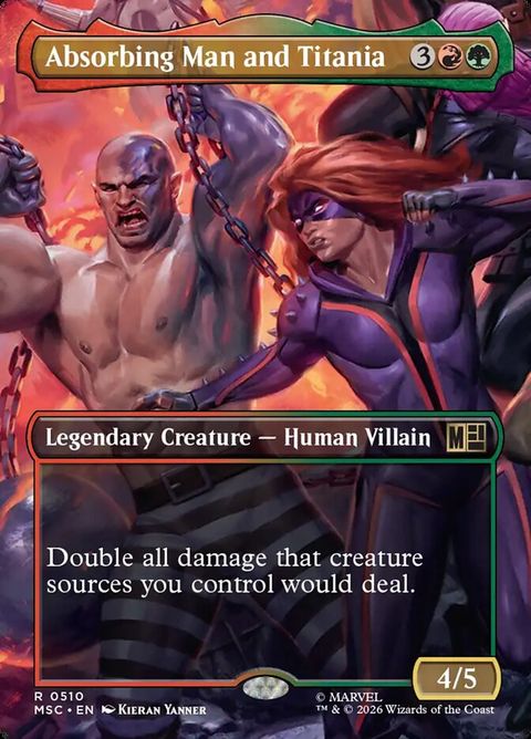 Absorbing Man and Titania (510)