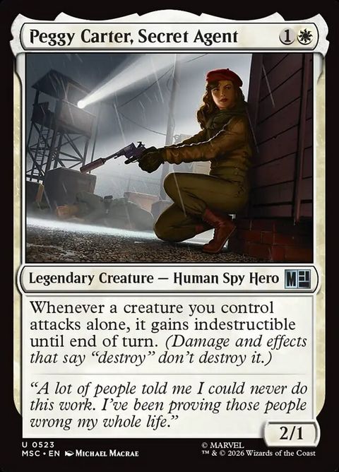Peggy Carter, Secret Agent (523)
