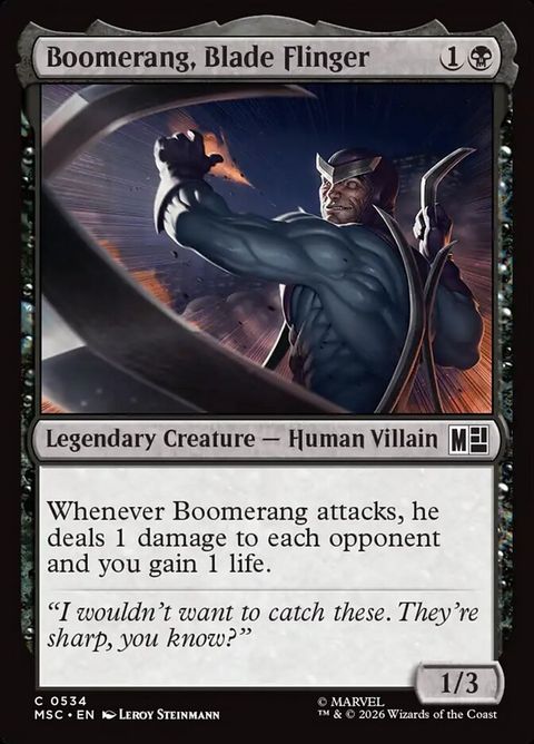 Boomerang, Blade Flinger (534)