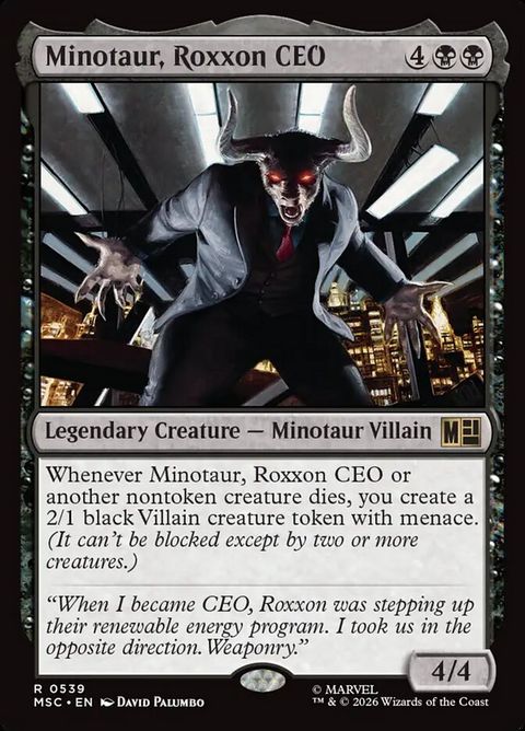 Minotaur, Roxxon CEO (539)