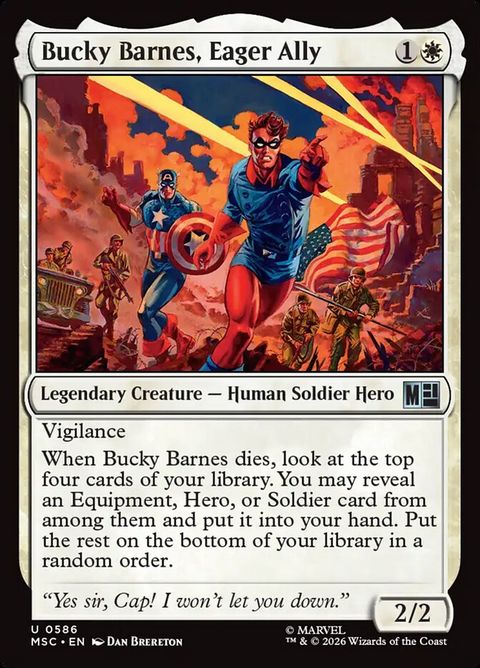 Bucky Barnes, Eager Ally (586)