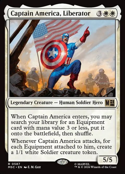 Captain America, Liberator (587)