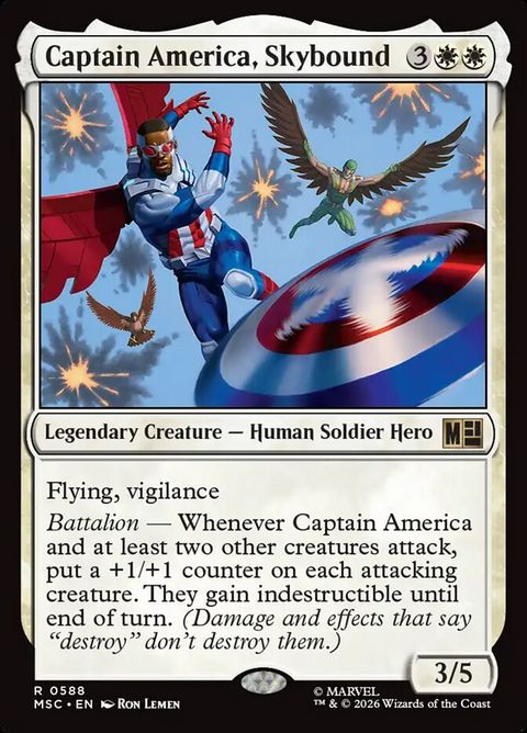 Captain America, Skybound (588)