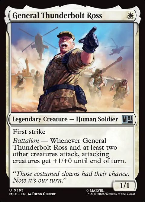 General Thunderbolt Ross (595)