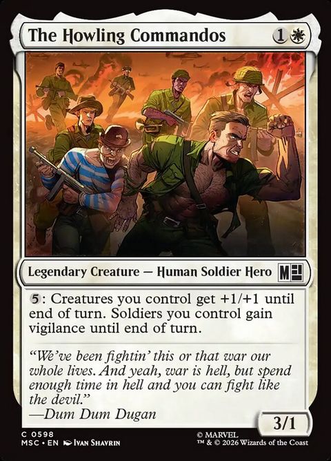 The Howling Commandos (598)