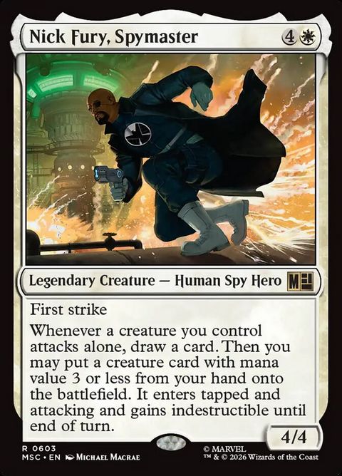 Nick Fury, Spymaster (603)