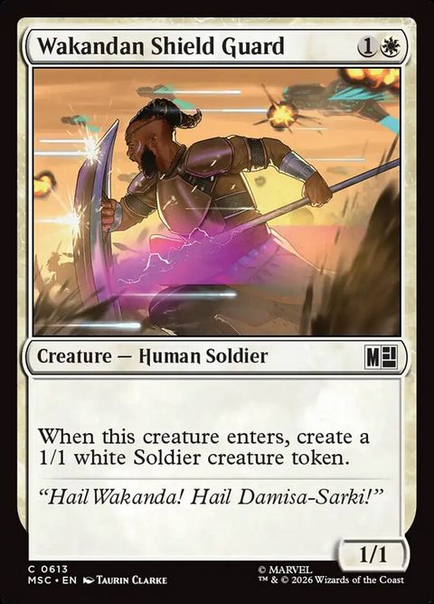 Wakandan Shield Guard (613)