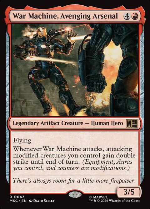 War Machine, Avenging Arsenal (63)