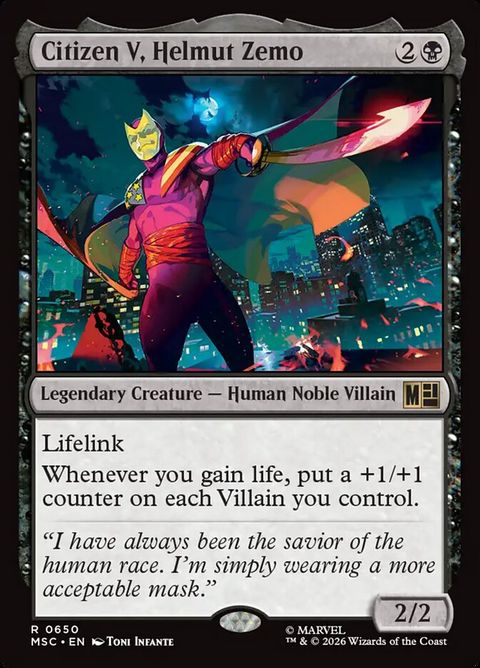 Citizen V, Helmut Zemo (650)