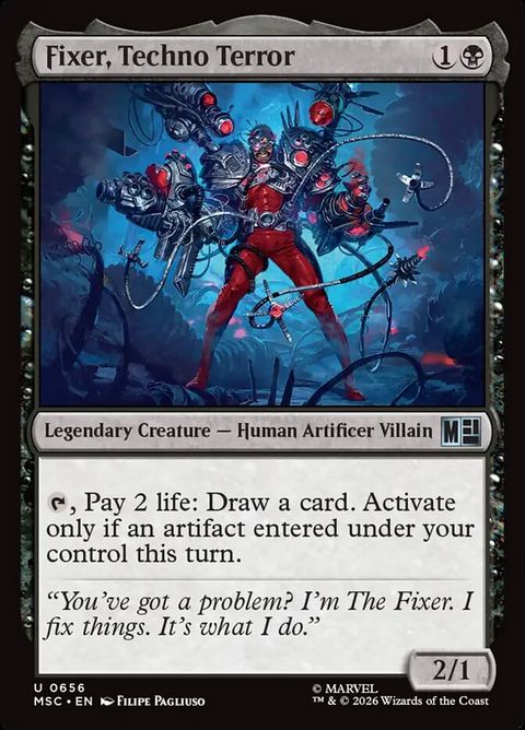 Fixer, Techno Terror (656)