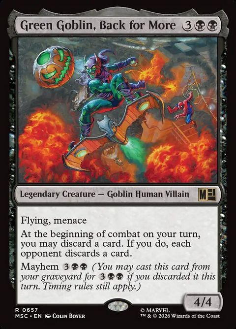 Green Goblin, Back for More (657)