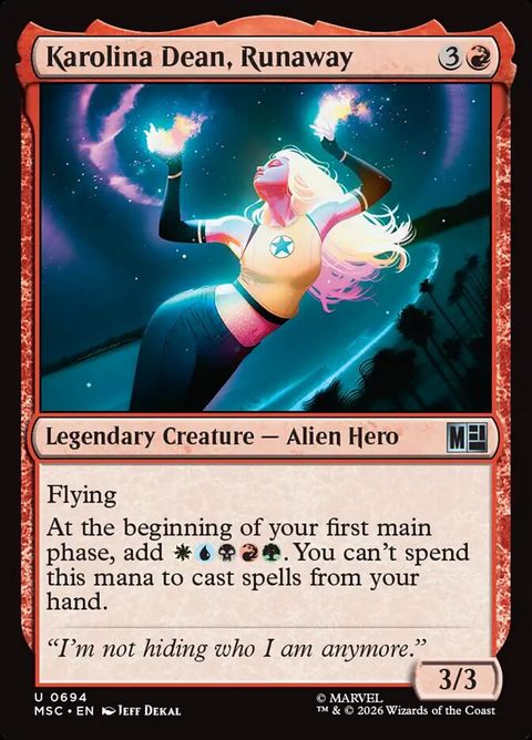 Karolina Dean, Runaway (694)