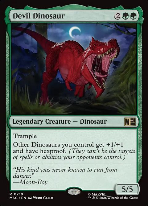 Devil Dinosaur (719)