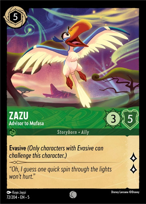Zazu - Advisor To Mufasa (72)