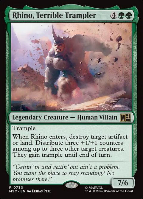 Rhino, Terrible Trampler (730)