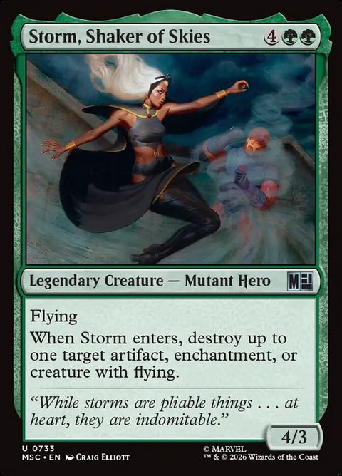 Storm, Shaker of Skies (733)