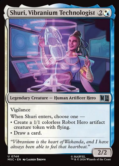 Shuri, Vibranium Technologist (746)
