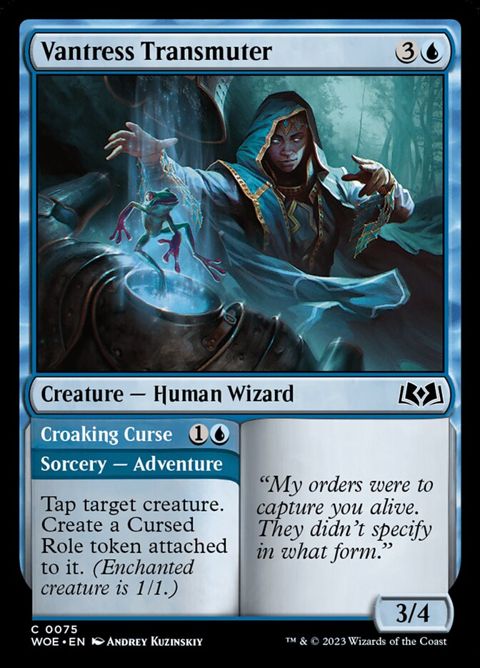 Vantress Transmuter // Croaking Curse (75)