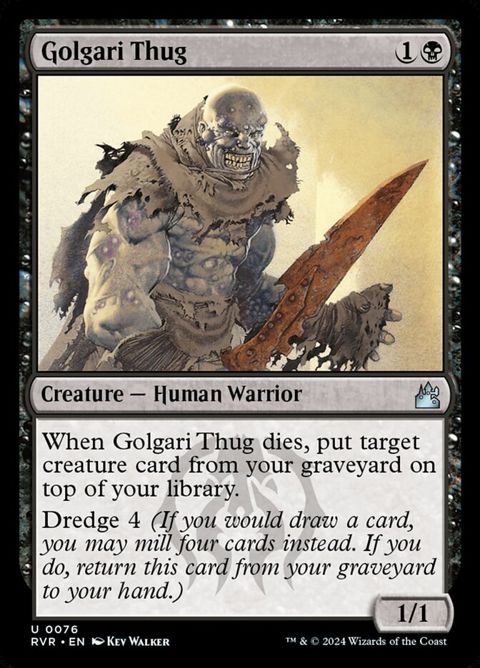 Golgari Thug (76)