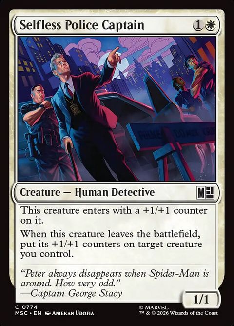 Selfless Police Captain (774)