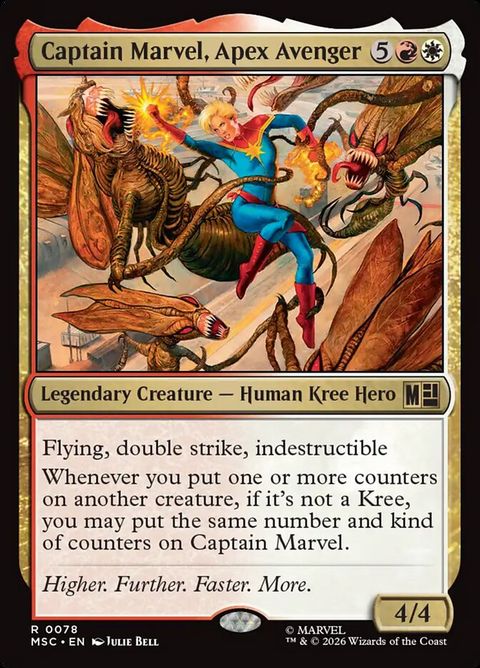 Captain Marvel, Apex Avenger (78)