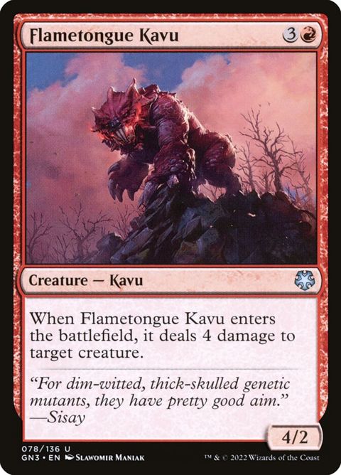 Flametongue Kavu (78)