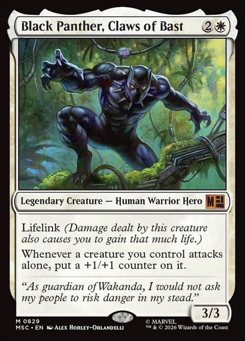 Black Panther, Claws of Bast (829)