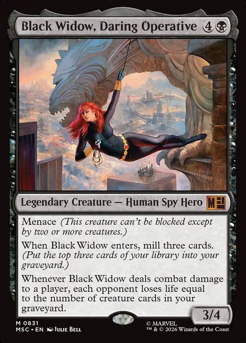 Black Widow, Daring Operative (831)