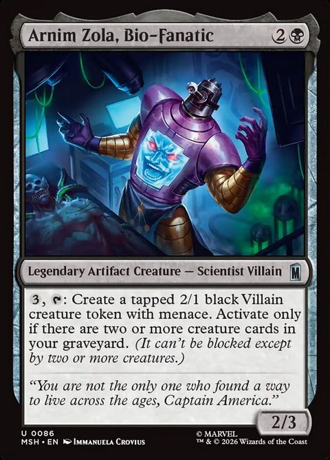 Arnim Zola, Bio-Fanatic (86)