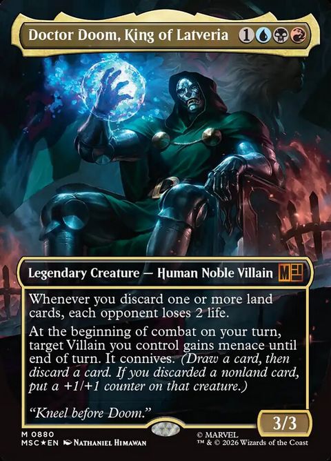 Doctor Doom, King of Latveria (880) - Surge-Foil