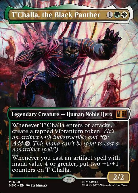 T'Challa, the Black Panther (881) - Surge-Foil