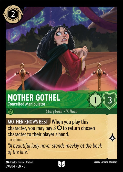 Mother Gothel - Conceited Manipulator (89)