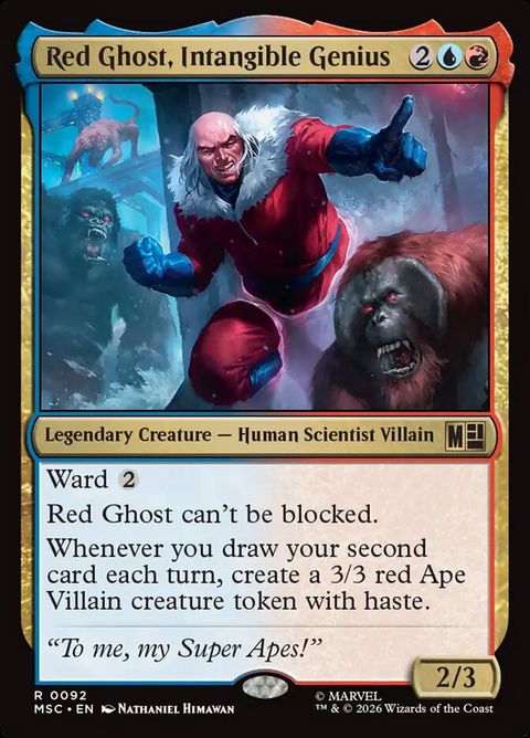 Red Ghost, Intangible Genius (92)