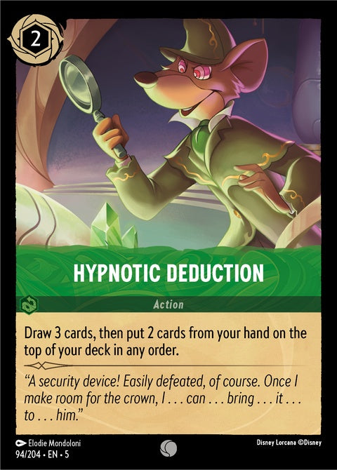 Hypnotic Deduction (94)