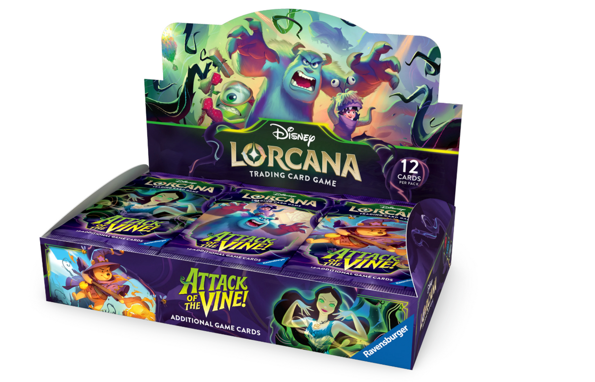 Disney Lorcana TCG - Attack of the Vine Booster Pack Display (24) - Set 13